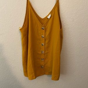 Mustard Tank top